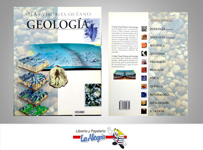 ATLAS VISUALES OCEANO GEOLOGIA  TEMATICA EDUCACION   EDITORIAL OCEANO
