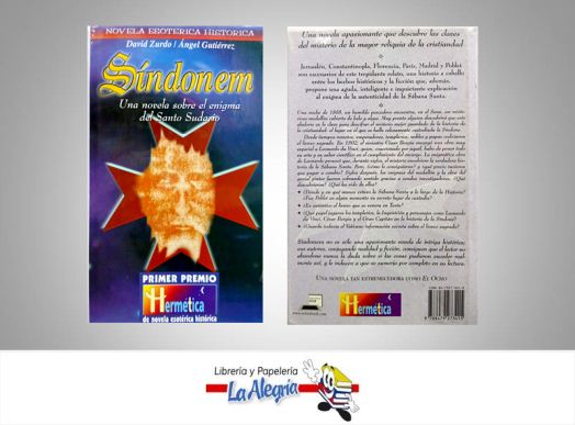 SINDONEM  TEMATICA RELIGION AUTOR DAVID ZURDO Y ANGEL GUTIERREZ EDITORIAL HERMETICA