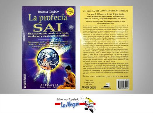 LA PROFESIA SAI  TEMATICA RELIGION AUTOR BARBARA GARDNER EDITORIAL ROBIN BOOK