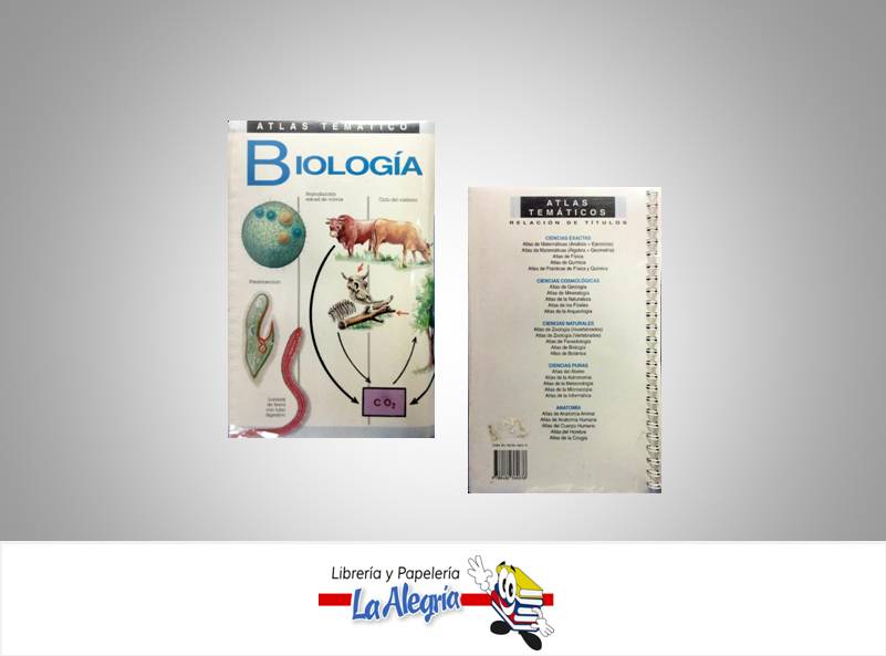 ATLAS TEMATICO BIOLOGIA  TEMATICA ATLAS   EDITORIAL IDEA BOOKS