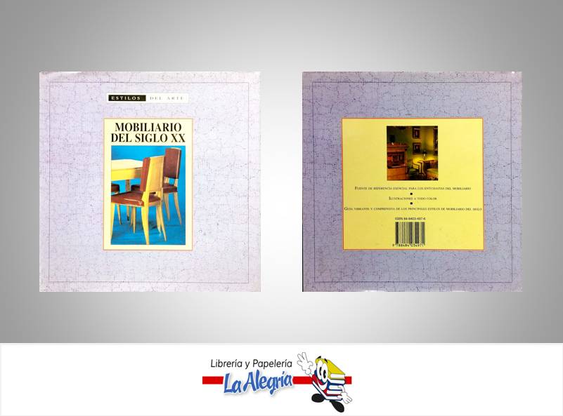 MOBILIARIO DEL SIGLO XX  TEMATICA DISEÑO   EDITORIAL EDIMAT LIBROS