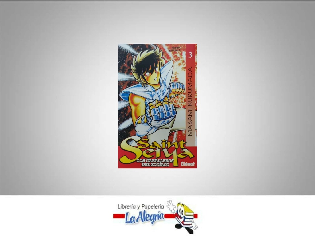 LOS CABALLEROS DEL ZODIACO VOL.03  TEMATICA MANGA AUTOR MASAMI KURUMADA EDITORIAL GLENAT