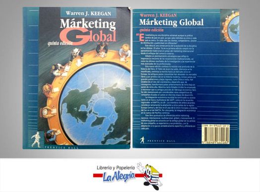 MARKETING GLOBAL  TEMATICA MARKETING AUTOR KEEGAN, WARREN J. EDITORIAL PRENTICE HALL