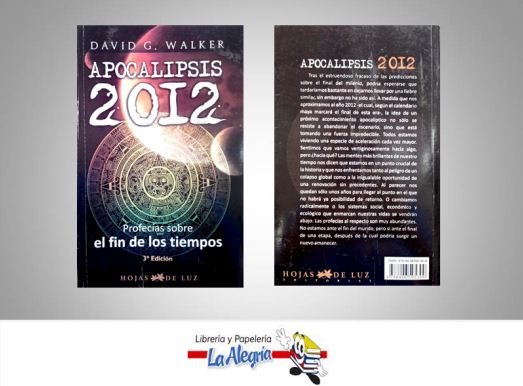 APOCALIPSIS 2012 TEMATICA ESOTERISMO AUTOR WALKER DAVID EDITORIAL PLANETA