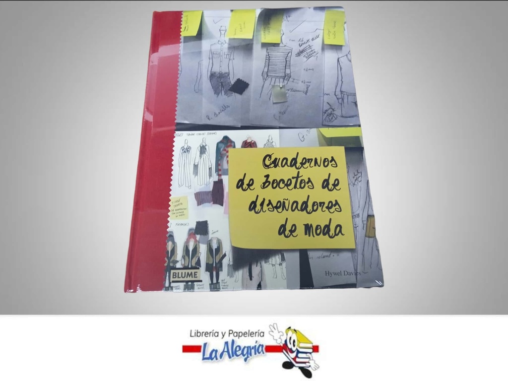 CUADERNOS DE BOCETOS DE DISENADORES DE M  TEMATICA DISEÑO DE MODAS AUTOR HYWEL DAVIES EDITORIAL BLUME