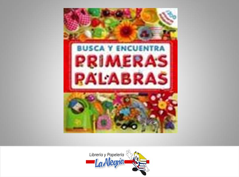 BUSCA Y ENCUENTRA PRIMERAS PALABRAS  TEMATICA LECTURA INICIAL AUTOR DAWN SIRETT EDITORIAL CRISTINA RODRIGUEZ FISCHE
