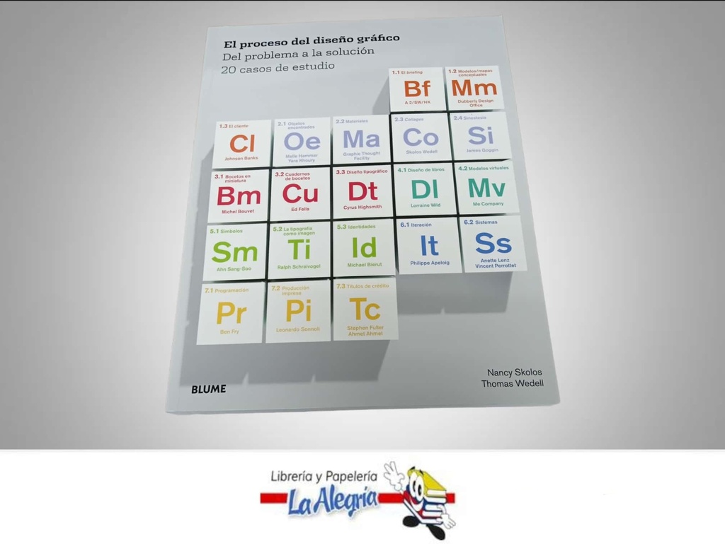 EL PROCESO DEL DISEÑO GRAFICO DEL PROBLE TEMATICA DISEÑO GRAFICO AUTOR NANCY SKOLOS/THOMAS WEDEL EDITORIAL BLUME