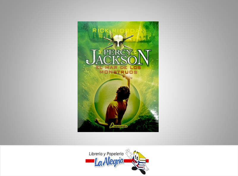 PERCY JACKSON EL MAR DE LOS MONSTRUOS  TEMATICA FICCION AUTOR RICK RIORDAN  