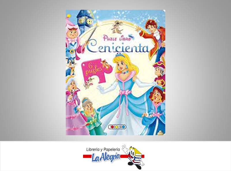 CENICIENTA 6 PUZLE LIBRO  TEMATICA CUENTOS AUTOR GIAMBATTISTA BASILE EDITORIAL TODOLIBRO