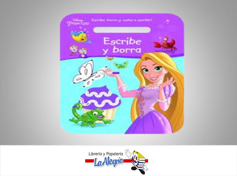 PRINCESAS DISNEY ESCRIBE Y BORRA  TEMATICA CUENTOS INFANTILES AUTOR DISNEY EDITORIAL PLANETA