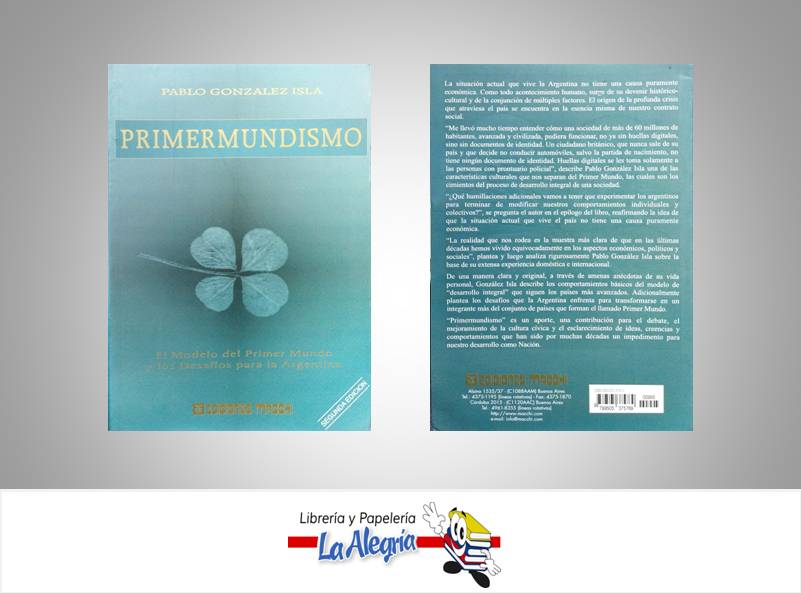 PRIMERMUNDISMO  TEMATICA NEGOCIOS Y GERENCIA AUTOR GONZALEZ ISLA, PABLO EDITORIAL EDICIONES MACCHI