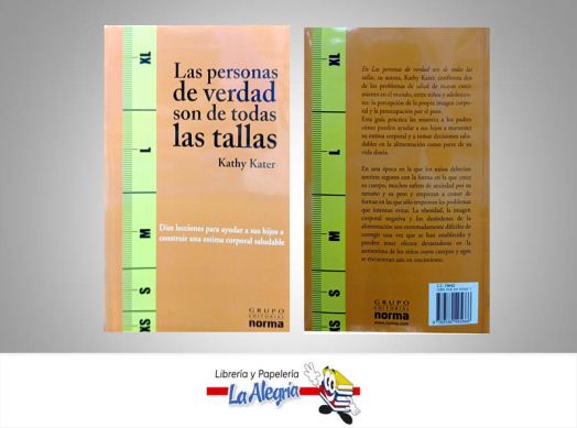 LAS PERSONAS DE VERDAD SON DE TODAS LAS  TEMATICA SALUD AUTOR KATER, KATHY EDITORIAL NORMA