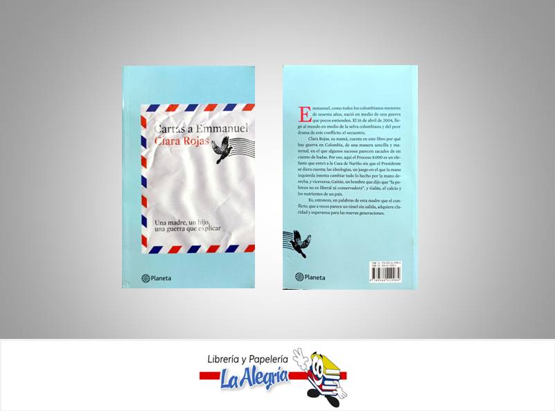 CARTAS A EMMANUEL  TEMATICA BIOGRAFIAS AUTOR ROJAS, CLARA EDITORIAL PLANETA