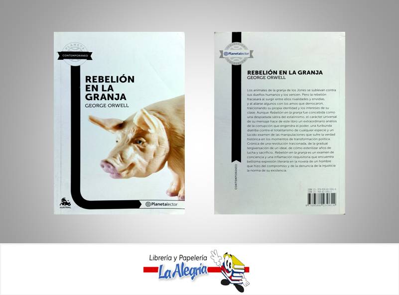 REBELION EN LA GRANJA  TEMATICA NOVELAS AUTOR GEOGE ORWELL EDITORIAL PLANETA