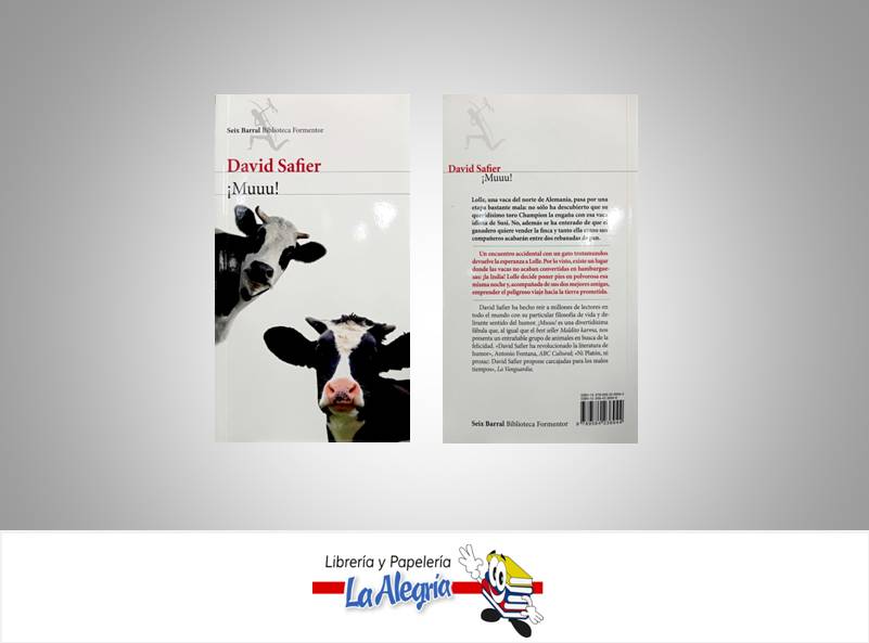DAVID SAFIER MUUU TEMATICA NOVELAS AUTOR SAFIER, DAVID EDITORIAL SEIX BARRAL