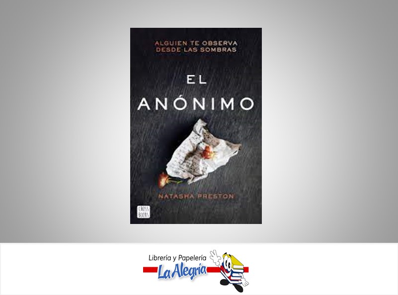 EL ANONIMO  TEMATICA NOVELA JUVENIL AUTOR NATASHA PRESTON EDITORIAL DESTINO