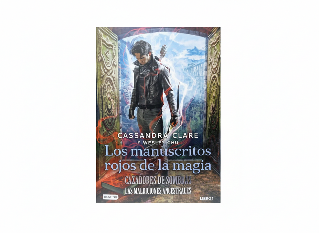 LOS MANUSCRITOS ROJOS DE LA MAGIA CAZADORES DE SOMBRAS TEMATICA NOVELA DE FICCION AUTOR CASSANDRA CLARE EDITORIAL DESTINO