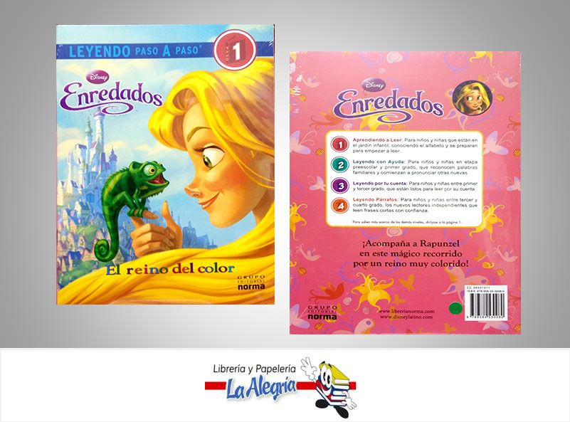 LEYENDO PASO A PASO ENREDADOS  TEMATICA INFANTILES   EDITORIAL GRUPO EDITORIAL NORMA