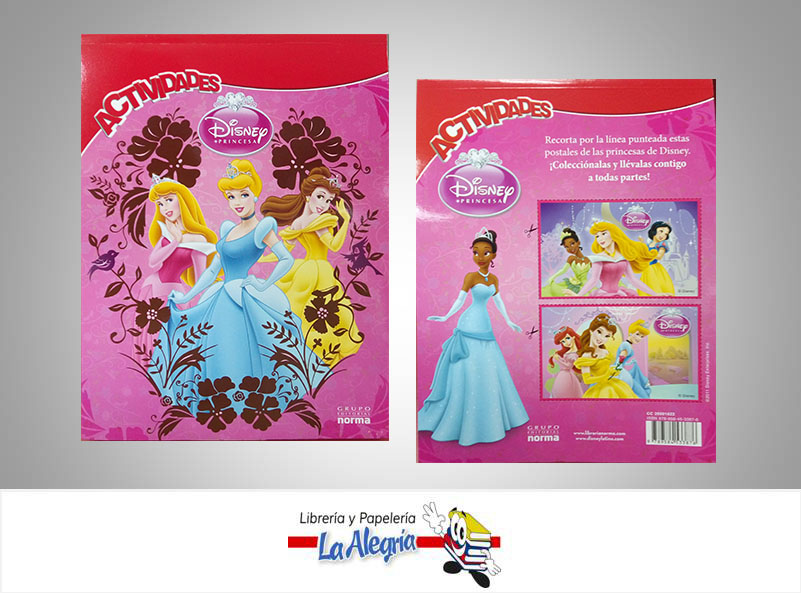 ACTIVIDADES DISNEY PRINCESA TEMATICA INFANTIL EDITORIAL NORMA