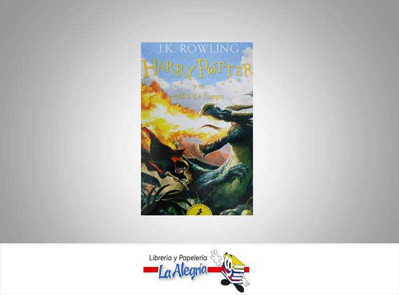 HARRY POTTER 4 Y EL CALIZ DE FUEGO  TEMATICA NOVELA FICCION AUTOR J.K ROWLING EDITORIAL SALAMANDRA