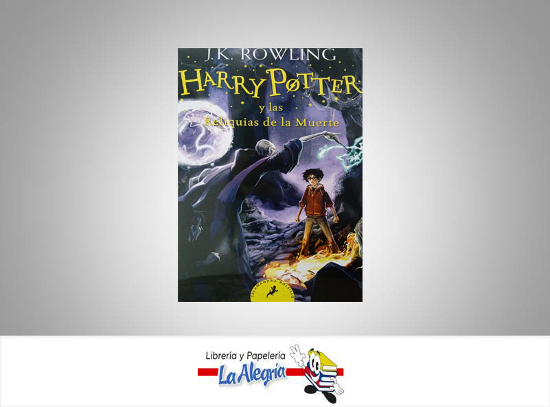 HARRY POTTER 7 Y LAS RELIQUIAS DE LA MUERTE TEMATICA NOVELA FICCION AUTOR J.K ROWLING MARCA EDITORIAL SALAMANDRA
