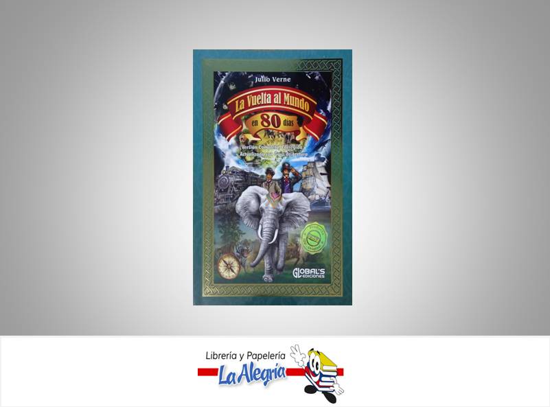 LA VUELTA AL MUNDO EN 80 DIAS  TEMATICA NOVELA FANTASTICA AUTOR JULIO VERNE  