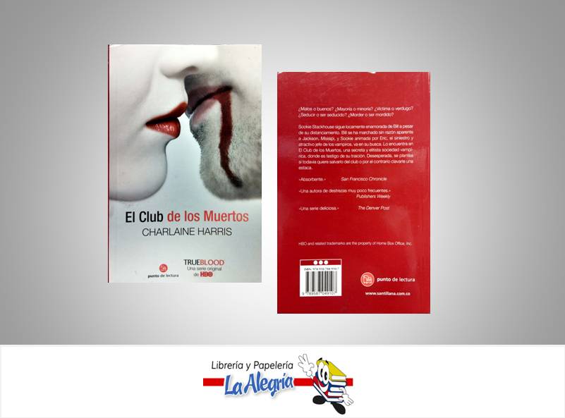 EL CLUB DE LOS MUERTOS  TEMATICA NOVELA AUTOR HARRIS, CHARLAINE EDITORIAL PUNTO DE LECTURA