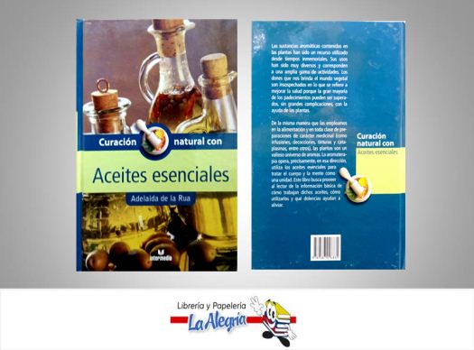 CURACION NATURAL CON ACEITES ESENCIALES  TEMATICA SALUD AUTOR DE LA RUA, ADELAIDA EDITORIAL INTERMEDIO