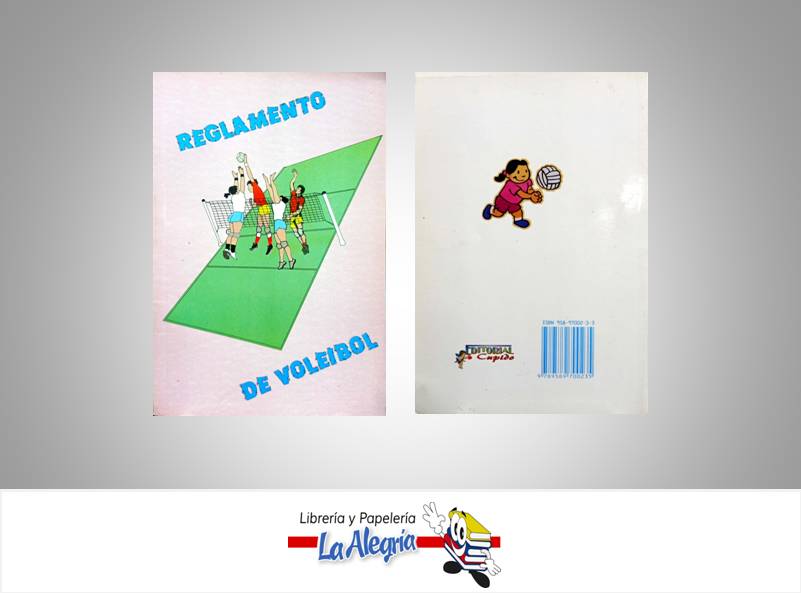 REGLAMENTO DE VOLEIBOL  TEMATICA DEPORTE   EDITORIAL CUPIDO