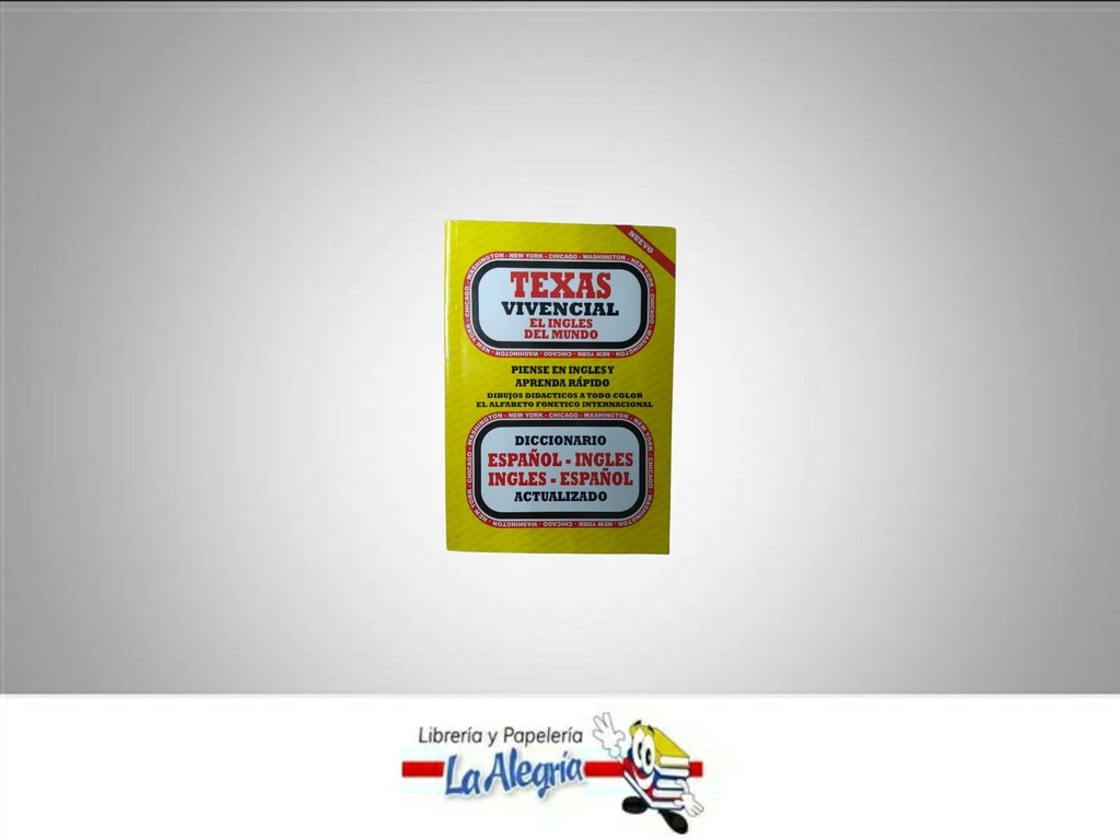 DICCIONARIO TEXAL ESP-ING ING-ESP TEXAS  TEMATICA DICCIONARIO    