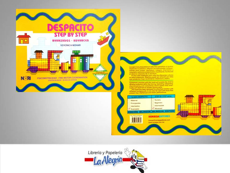 DESPACITO AVANZADO ADVENCED  TEMATICA IDIOMAS AUTOR MOHAR VERONICA EDITORIAL NORIEGA EDITORES