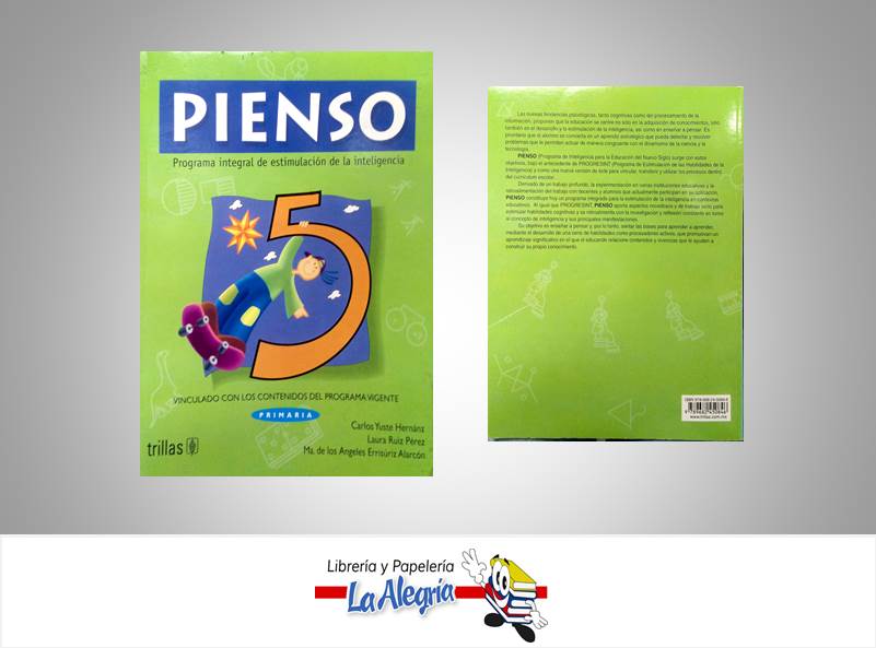 PIENSO PROGRAMA INTEGRAL5  TEMATICA EDUCACION AUTOR CARLOS YUSTE EDITORIAL TRILLAS