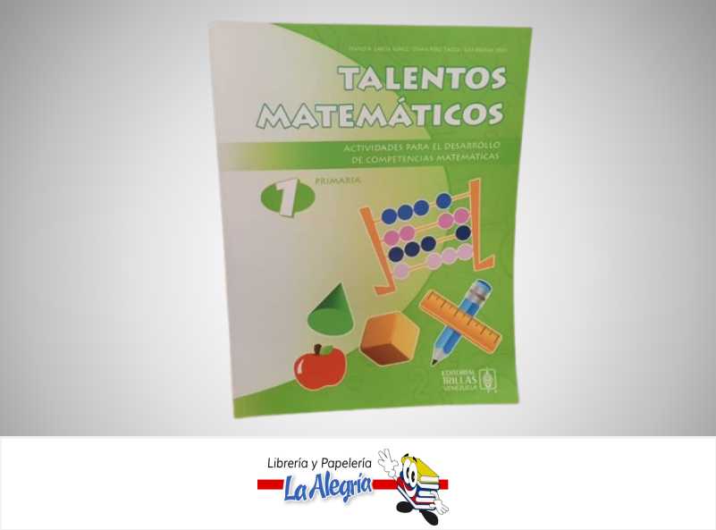TALENTOS MATEMATICOS 1 TEMATICA MATEMATICAS AUTOR GARCIA, MARCOS EDITORIAL TRILLAS