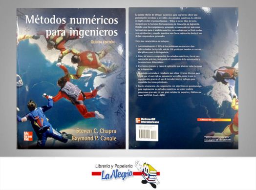 METODOS NUMERICOS PARA INGENIEROS  TEMATICA INGENIERIA AUTOR CHAPRA, STEVEN / CANALE, RAYMO EDITORIAL MC GRAW HILL