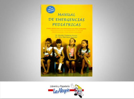 MANUAL DE EMERGENCIA PEDIATRICO  TEMATICA SALUD AUTOR CARDENAS NICOLAS  