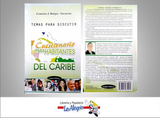 CUESTIONARIO PARA HABITANTES  TEMATICA EDUCACION AUTOR BURGOS NAVARRETE, FRANCISCO J. EDITORIAL LUXFARE EDITORES