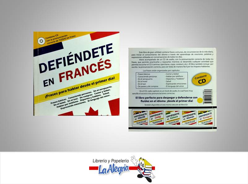 DEFIENDETE EN FRANCES  TEMATICA IDIOMAS   EDITORIAL EDICIONES PEEV