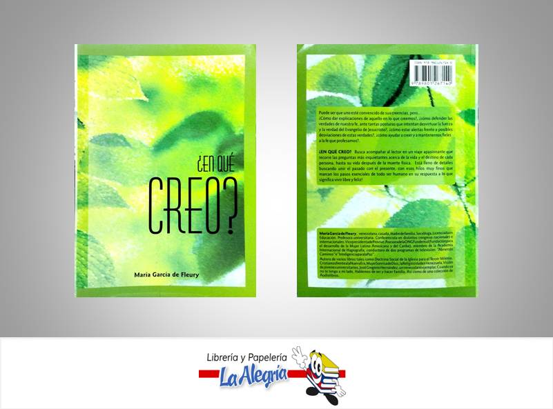 EN QUE CREO  TEMATICA RELIGION AUTOR GARCIA DE FLEURY MARIA  