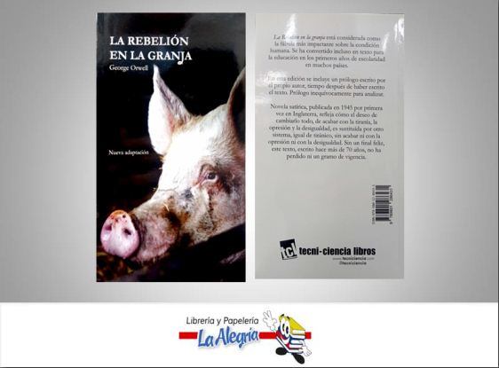 REBELION EN LA GRANJA  TEMATICA NOVELA AUTOR ORWELL, GEORGE EDITORIAL TCL