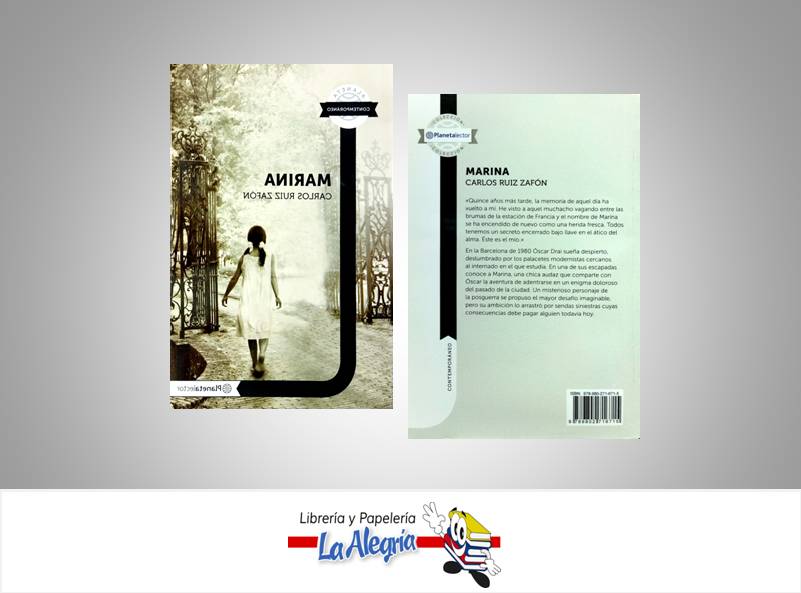 MARINA  TEMATICA NOVELAS AUTOR RUIZ ZAFON CARLOS EDITORIAL PLANETA