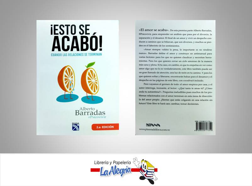ESTO SE ACABO TEMATICA AUTOAYUDA AUTOR BARRADAS ALBERTO EDITORIAL PLANETA