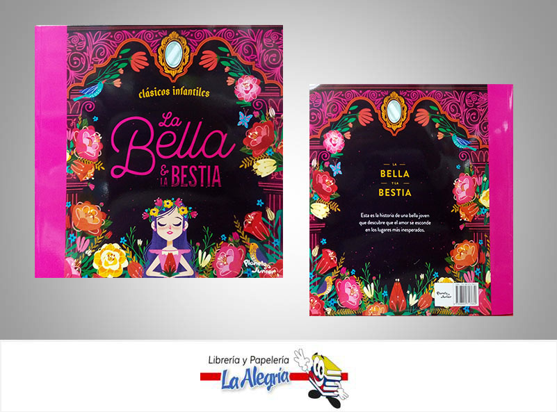 LA BELLA Y LA BESTIA CLASICOS INFANTILES  TEMATICA CUENTOS   EDITORIAL PLANETA VENEZOLANA S.S