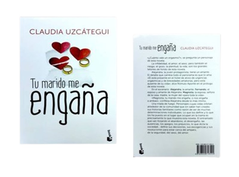 TU MARIDO ME ENGAÑA TEMATICA NOVELA AUTOR UZCATEGUI, CLAUDIA EDITORIAL BOOKET
