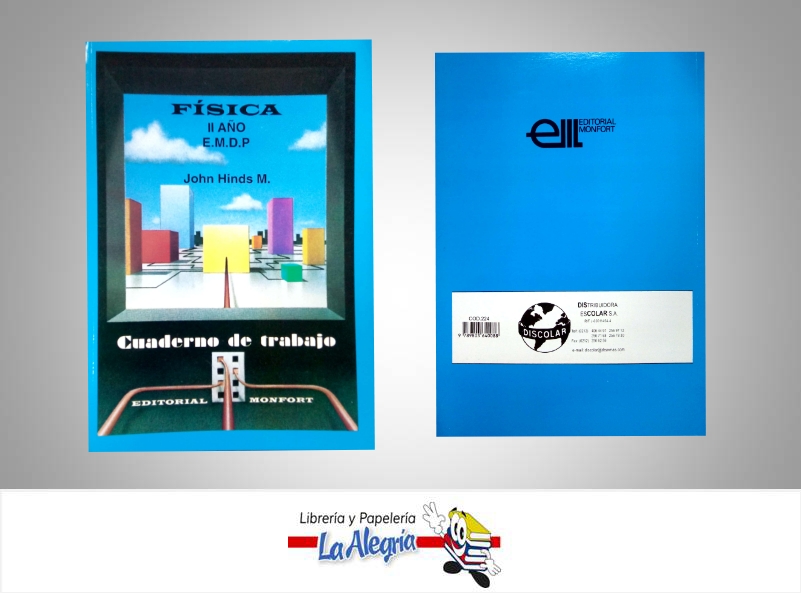 FISICA IIANO EMDF CUADERNO DE TRABAJO  TEMATICA FISICA AUTOR HINDS JOHN EDITORIAL MONFORT