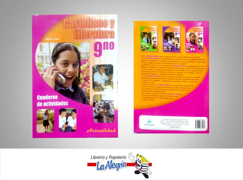 CASTELLANO Y LITERATURA 9 CUADERNO ACTV  TEMATICA EDUCACION AUTOR ARIAS MAIRA EDITORIAL ACTUALIDAD