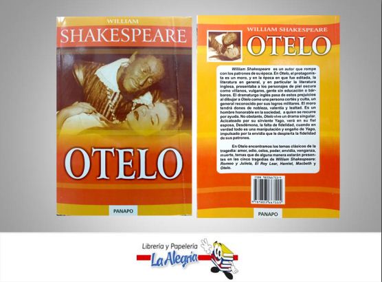 OTELO TEMATICA DRAMATURGIA AUTOR WILLIAM SHAKESPEARE EDITORIAL PANAPO