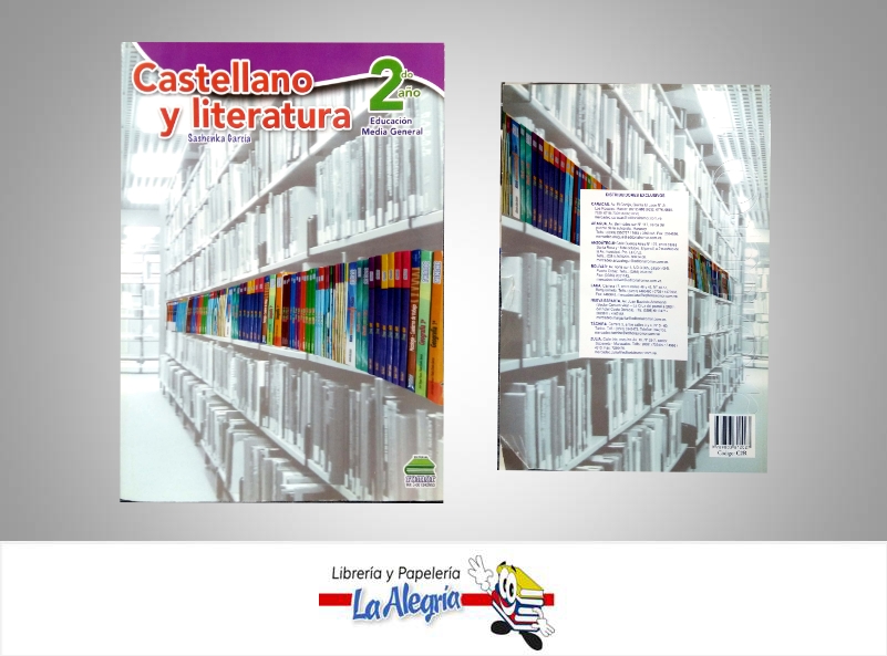 CASTELLANO Y LITERATURA 2  TEMATICA EDUCACION AUTOR SASHENKA GARCIA EDITORIAL EDITORIAL ROMOR