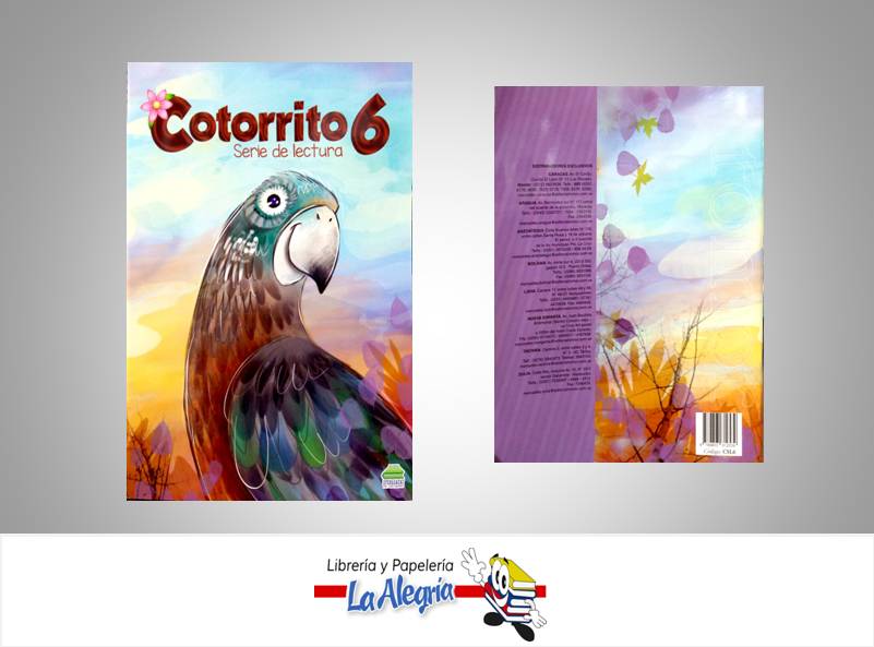 COTORRITO SERIE DE LECTURA 6  TEMATICA EDUCACION   EDITORIAL EDITORIAL ROMOR