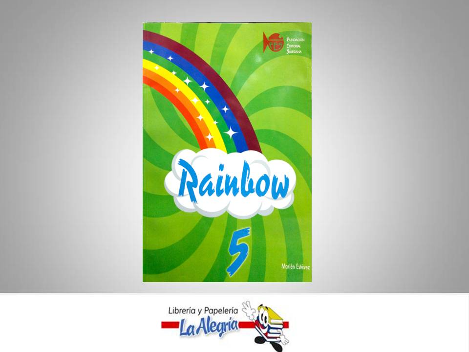 RAINBOW 5  TEMATICA IDIOMAS AUTOR ESTEVEZ, MARIEN EDITORIAL FUNDACION EDITORIAL SALES