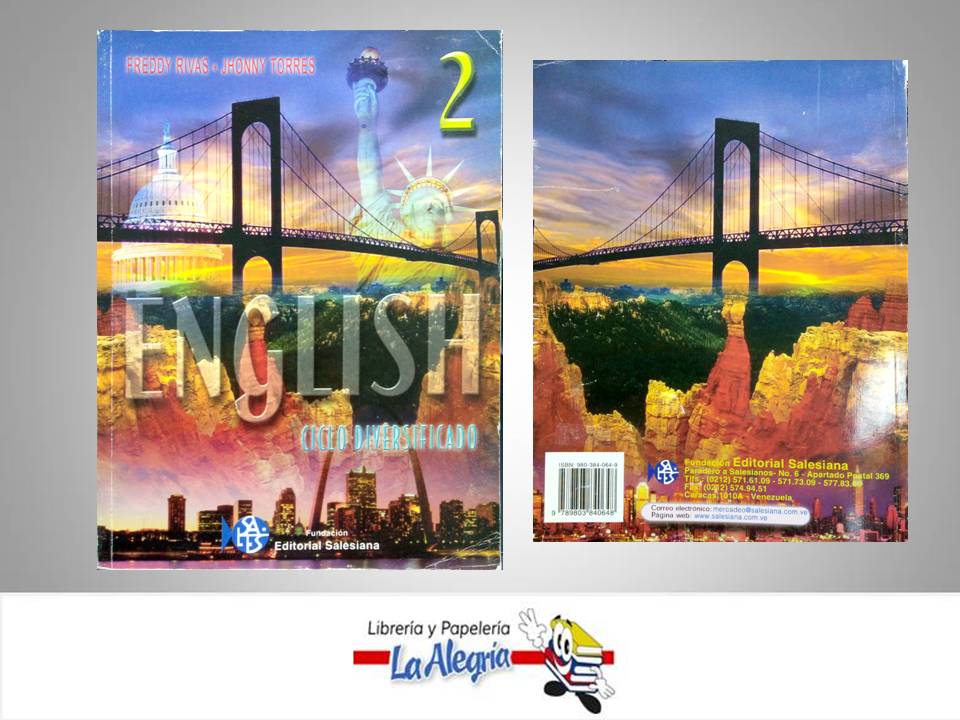 ENGLISH 5 ANO SALESIANA  TEMATICA IDIOMAS AUTOR FREDDY RIVAS EDITORIAL SALESIANA